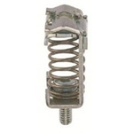 Wieland WST Series Shielded Cable Terminal, Single-Level, Spring Clamp Termination