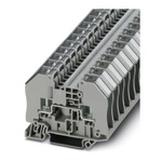 Phoenix Contact RTO 3-TC BU Series Blue Feed Through Terminal Block, Single-Level, Bolt Termination