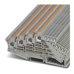 Phoenix Contact PT 2.5-4L/2P Series Grey Multi Level Terminal Block, 0.14 → 4mm², Quadruple-Level, Push In