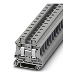 Phoenix Contact UT 10-FE Series Black, Yellow Non-Fused DIN Rail Terminal, 0.5 → 16mm², Single-Level, Screw