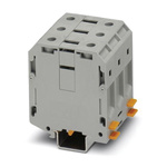 Phoenix Contact UKH70-3L Series Grey High Current Connector, Single-Level, Screw Termination