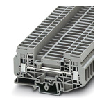 Phoenix Contact URDK 6 Series Grey Test Disconnect Terminal Block, Single-Level, Screw Termination