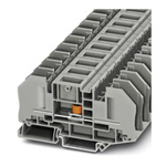 Phoenix Contact RTO 5-T Series Grey Test Disconnect Terminal Block, 0.1 → 6mm², Single-Level, Bolt Termination