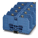 Phoenix Contact RBO 16 BU Series Blue Non-Fused DIN Rail Terminal, 25 → 300mm², Single-Level, Bolt Termination