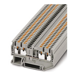 Phoenix Contact PT 2.5-QUATTRO OG Series Orange Feed Through Terminal Block, 0.14 → 4mm², Single-Level, Push In