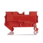 Phoenix Contact Red Feed Through Terminal Block, 0.14 → 1.5mm², Single-Level