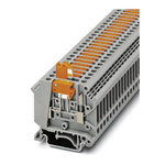 Phoenix Contact UK5-MTK-P/P YE Series Yellow Disconnect Terminal Block, 0.2 → 6mm², Single-Level, Screw