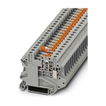 Phoenix Contact UT 4-MT-EX Series Grey Knife Disconnect Terminal Block, 0.14 → 6mm², Single-Level, Screw