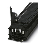 Phoenix Contact UK 5-HESILA 250 N Series Black Fused DIN Rail Terminal, 1-Level, Screw Termination, Fused