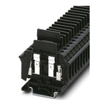 Phoenix Contact UK Series Blue Fused DIN Rail Terminal, 1-Level, Screw Termination, Fused