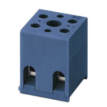 Phoenix Contact G5/ 2 DIO SO BU Series Blue DIN Rail Terminal Block, 0.2 → 4mm², Screw Termination