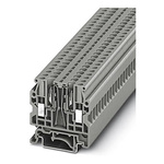 Phoenix Contact UK 4-SD Series Grey Disconnect Terminal Block, Single-Level, Screw Termination