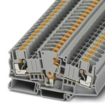 Phoenix Contact PTME 6 Series Grey Disconnect Terminal Block, 0.5 → 10mm², Single-Level, Push In Termination