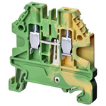Omron XW5G Series Grey DIN Rail Terminal Block, 2.5mm², Single-Level, Screw Termination