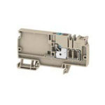 Weidmuller A Series Blue DIN Rail Terminal Block, 6mm², Single-Level, Push In Termination