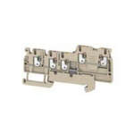 Weidmuller Beige Terminal Block, 1.5mm², 2-Level, Push In Termination