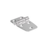 Southco Gloss Stainless Steel Surface Mount Hinge Screw, 58mm x 38.2mm x 9mm