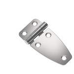 Southco Gloss Stainless Steel Surface Mount Hinge Screw, 78mm x 38.2mm x 9mm