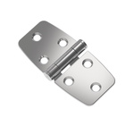 Southco Gloss Stainless Steel Surface Mount Hinge Screw, 78mm x 38.2mm x 9mm