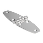 Southco Gloss Stainless Steel Surface Mount Hinge Screw, 118mm x 38.2mm x 9mm