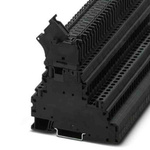 Phoenix Contact UT Series Black Fused DIN Rail Terminal, Double-Level, Fused