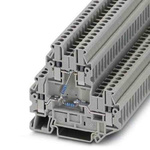 Phoenix Contact UTTB Series Grey Component Terminal Block, Screw Termination