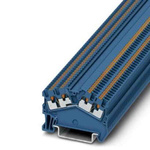 Phoenix Contact PT 1,5 Series Blue Feed Through Terminal Block, 0.14 → 1.5mm², Push In Termination, ATEX, IECEx