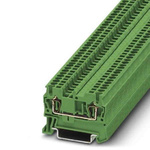Phoenix Contact ST 1,5 Series Green Feed Through Terminal Block, 0.08 → 1.5mm², Spring Clamp Termination, ATEX,
