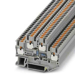 Phoenix Contact PTTB Series Grey Component Terminal Block, Push In Termination