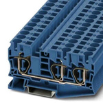 Phoenix Contact ST 10 Series Blue Feed Through Terminal Block, 0.2 → 16mm², Spring Clamp Termination