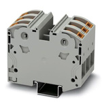 Phoenix Contact PTPOWER 35 Series Grey Component Terminal Block, 35mm², Push In Termination