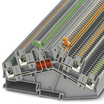 Phoenix Contact PTTBS 2.5-2MTB Series Grey Disconnect Terminal Block, 0.14 → 4mm², Push In Termination