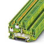 Phoenix Contact PTTB 2.5/2PPE Series Double Level Terminal Block, 0.14 → 4mm², Plug In Termination