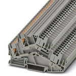 Phoenix Contact PTTBS 2.5/2P Series Grey Double Level Terminal Block, 0.14 → 4mm², Push In Termination
