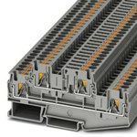 Phoenix Contact PTTB 4-TG Series Grey Disconnect Terminal Block, 0.2 → 6mm², Push In Termination