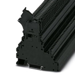 Phoenix Contact  UT 4 - L/HESILED Series Black Fused DIN Rail Terminal, 4mm², Double-Level, Fused, ATEX, IECEx