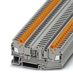 Phoenix Contact 5, QTC 2 Series Grey Disconnect Terminal Block, 0.5 → 2.5mm², Quick Connect Termination