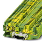 Phoenix Contact ST 4-QUATTRO/2P-PE Series DIN Rail Terminal Block, 0.08 → 6mm², Plug In Termination