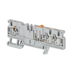 Rockwell Automation 1492-P Series Grey Feed Through Terminal Block