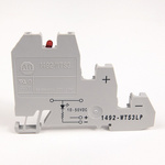 Rockwell Automation 1492-W Series Grey DIN Rail Terminal Block, Screw Termination