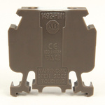 Rockwell Automation 1492-H Series Green DIN Rail Terminal Block, 4 → 0.05mm²