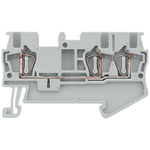 Siemens 8WH2003 Series Grey DIN Rail Terminal Block, 1.5mm², Spring Termination