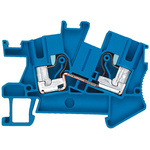 Siemens 8WH6001 Series Blue DIN Rail Terminal Block, 6mm²