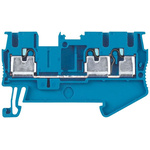Siemens 8WH6003 Series Blue DIN Rail Terminal Block, 2.5mm²