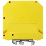 Siemens ALPHA Series Green/Yellow DIN Rail Terminal Block, 50mm², Single-Level, Screw Termination