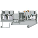 Siemens ALPHA Series Grey DIN Rail Terminal Block, 4mm², Single-Level