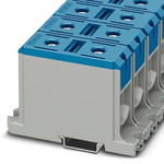 Phoenix Contact UBAL Series Blue DIN Rail Terminal Block, 150mm², Single-Level, Screw Termination