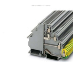Phoenix Contact 5-D/TG/D/PE, VIOK 1 Series Grey Terminal Block, 2.5mm², 4-Level, Screw Termination