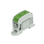 Entrelec 1SNF Series Green, Grey Terminal Block, 2-Level, Cable Termination