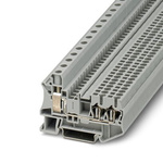 Phoenix Contact Grey Terminal Block, Screw Termination